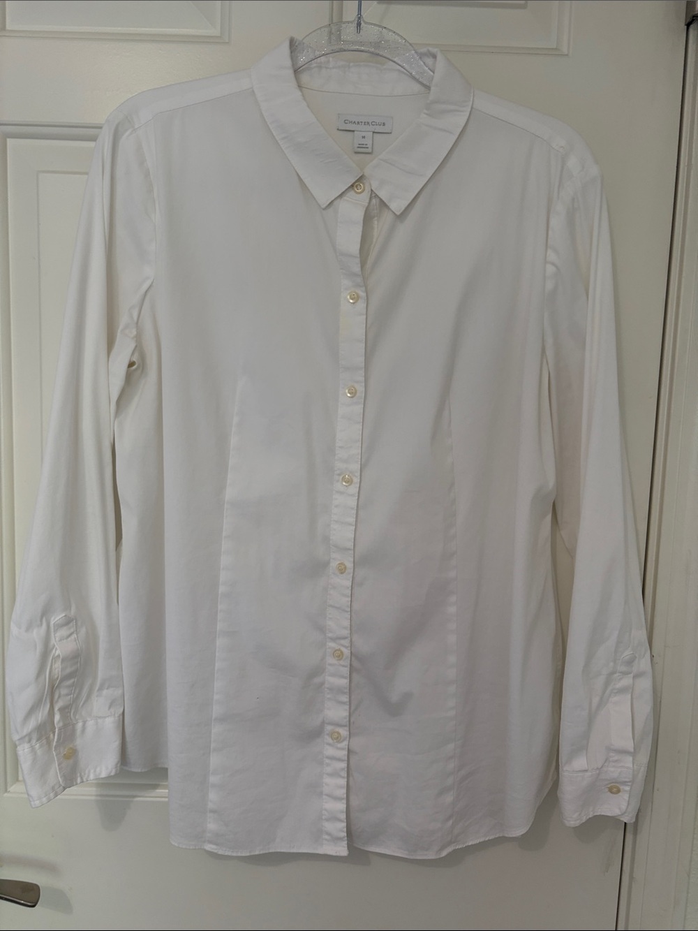 Women’s White Button Down Size 14